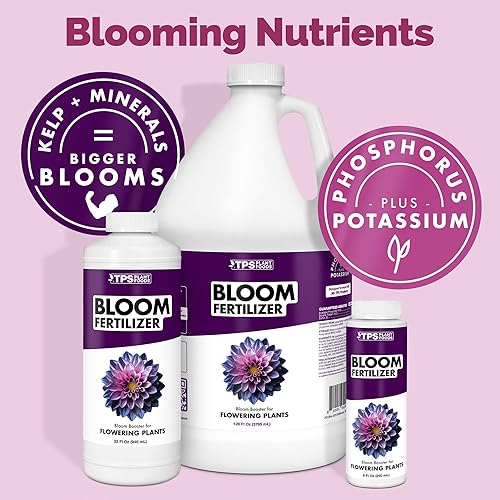 Miniatura 3 de TPS NUTRIENTS Fertilizante Bloom, refuerzo concentrado de PK, sin brotes de nitrógeno y refuerzo de frutas, alimento líquido para plantas, 8 oz (8.5