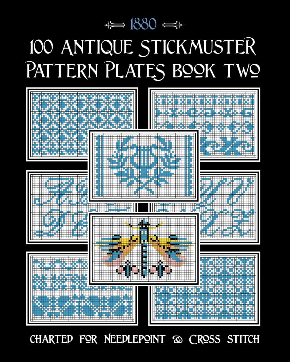 100 Antique Stickmuster Pattern Plates: Book 2