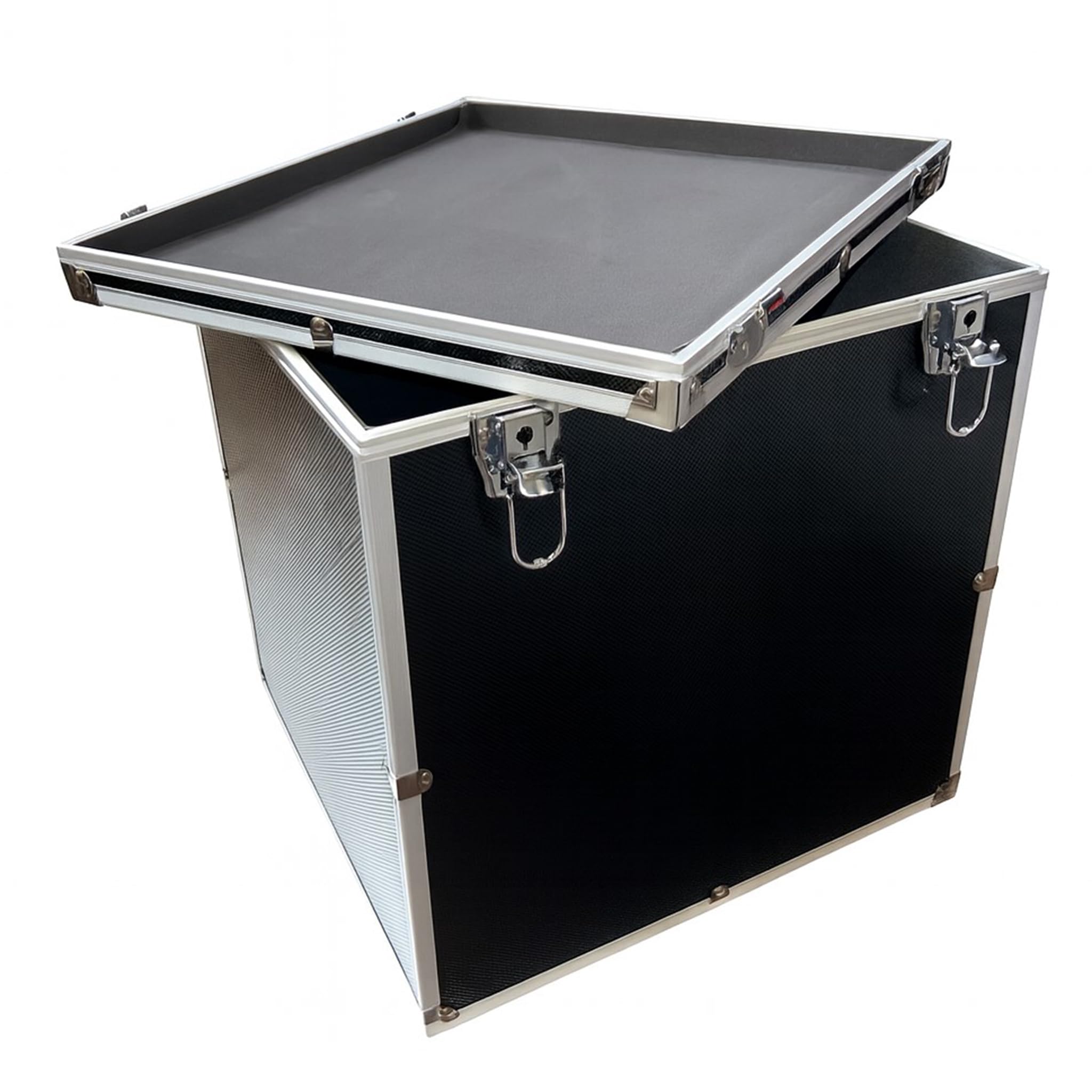 ECI Valise (L x l x H) 35 x 31 x 37 cm - Noir - Vide - Classeur DIN A4 - Porte-documents