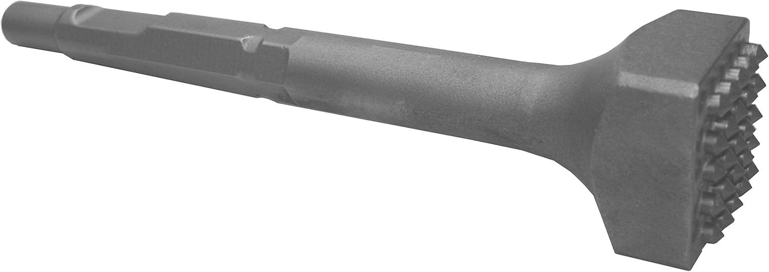 Champion Chisel Spline or Rotary Style Shank Ground Rod Driver - Used for up to 3/4" Rod/Ground Rod Rebar Driver Socket Fit
