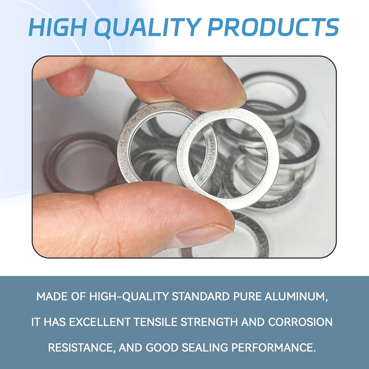 12PCS Transmission & Rear Differential Oil Drain Plug Crush Washer Kit, 20mm & 18mm Engine Oil Plug Gaskets for Honda Acura Accord Civic CR-V Odyssey Pilot, Replace OEM 94109-14000 90471-PX4-00