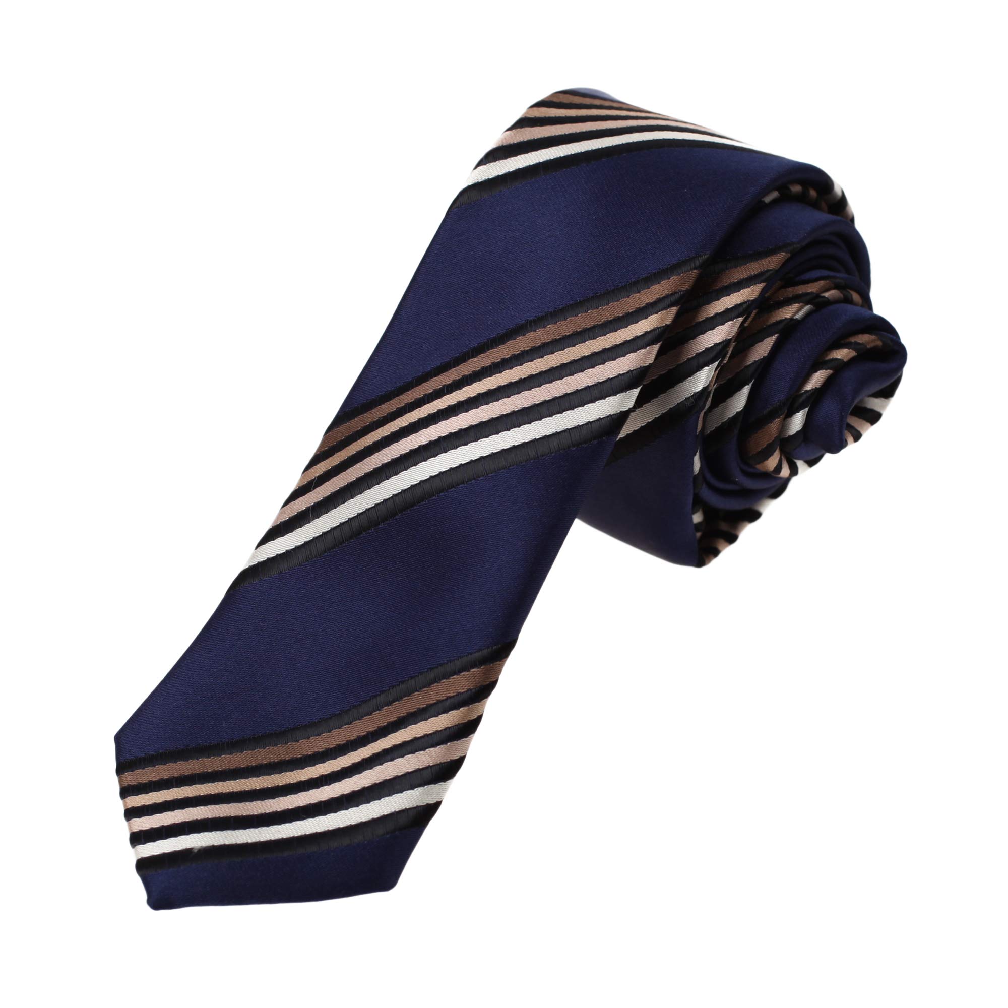 Dan Smith Blue Green Silky Microfiber Fabric Men Slim Neckties 2.15 Inch Slim Neck Tie Purple