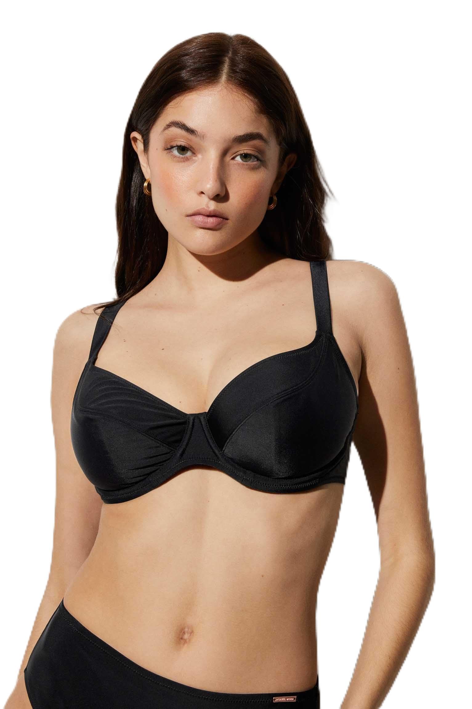 YSABEL MORA Top Bikini aro Reductor con Tirantes Regulables Copa E
