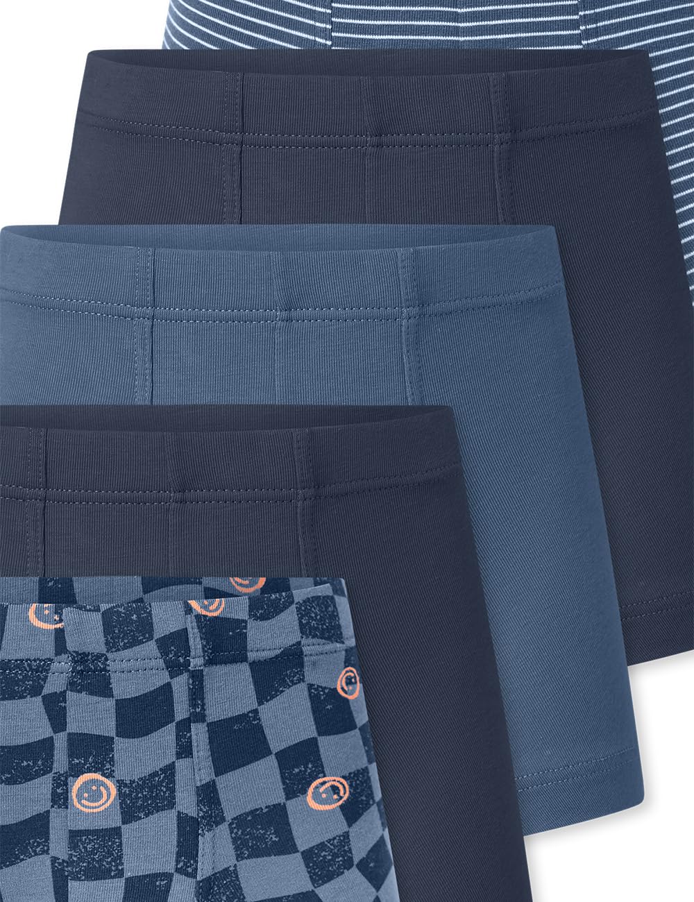 Schiesser Jungen 7 Pack Boxershorts 95/5 Organic Cotton Bio Baumwolle Größe 92-140