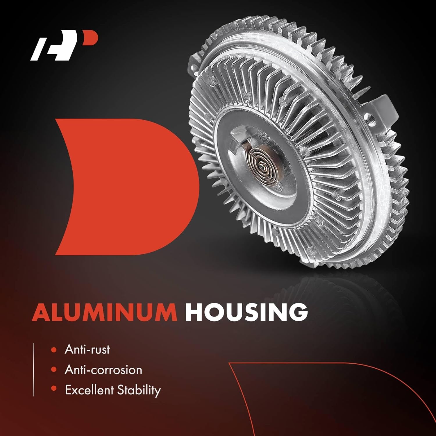 A-Premium Engine Cooling Fan Clutch Compatible with BMW 530i 540i 740i 740iL 750iL 840Ci 850Ci 850CSi 850i, 3.0L 4.0L 4.4L 5.0L 5.4L 5.6L, Replace# 11521723829, 11521745134