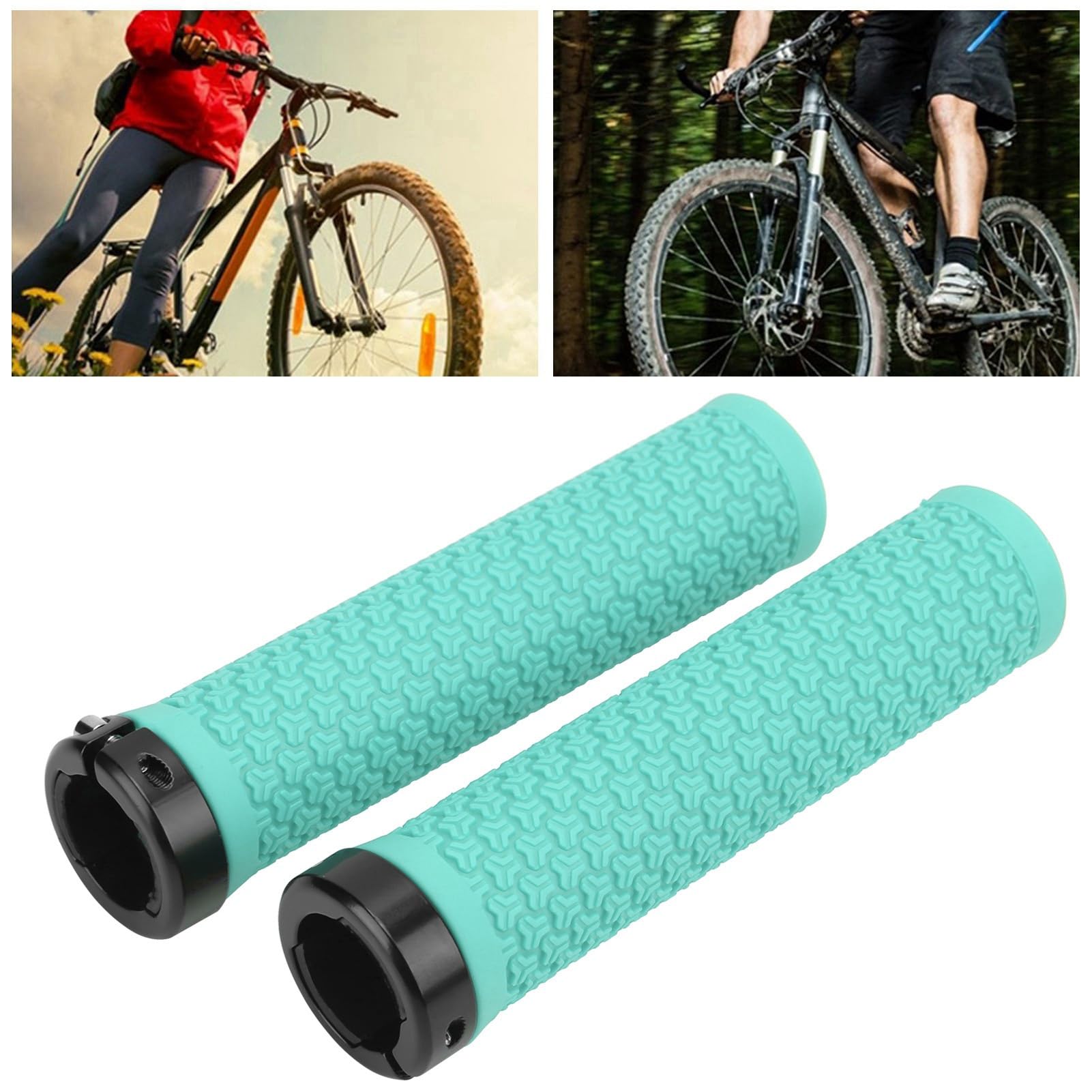 Ejoyous Rowerowe Uchwyty na Rowerowe Uchwyt Rowerowy Uchwyt Rowerowy Guma Gumowa Wygodna pierścień Blokady dla Roweru Rowerowego Roweru Górskiego