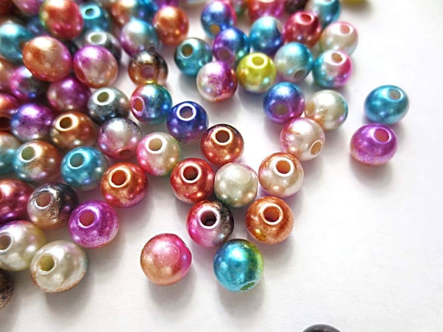 【美品・希少】トロールビーズ マーブル シルバー ミックスビーズ 美品・希少】トロールビーズ マーブル シルバー ミックスビーズ