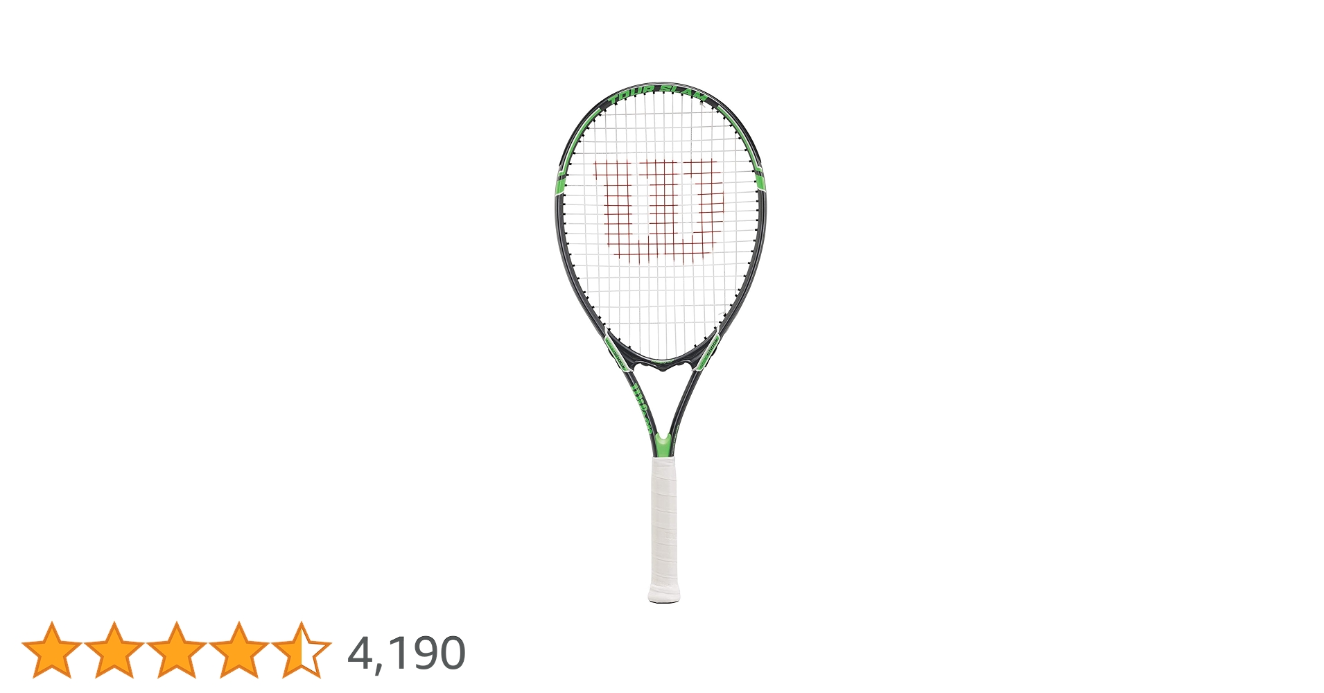 極美品　Wilson ウィルソン　tour slam ツアースラム　G2 4 WILSON WRT30860U2 Tour Slam Adult Strung Tennis Racket, 4 1