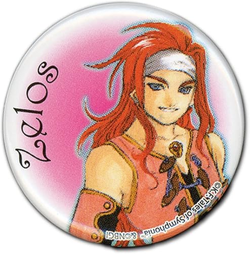 Gran Eastern entretenimiento Tales of Symphonia Zelos botón, 1.25"