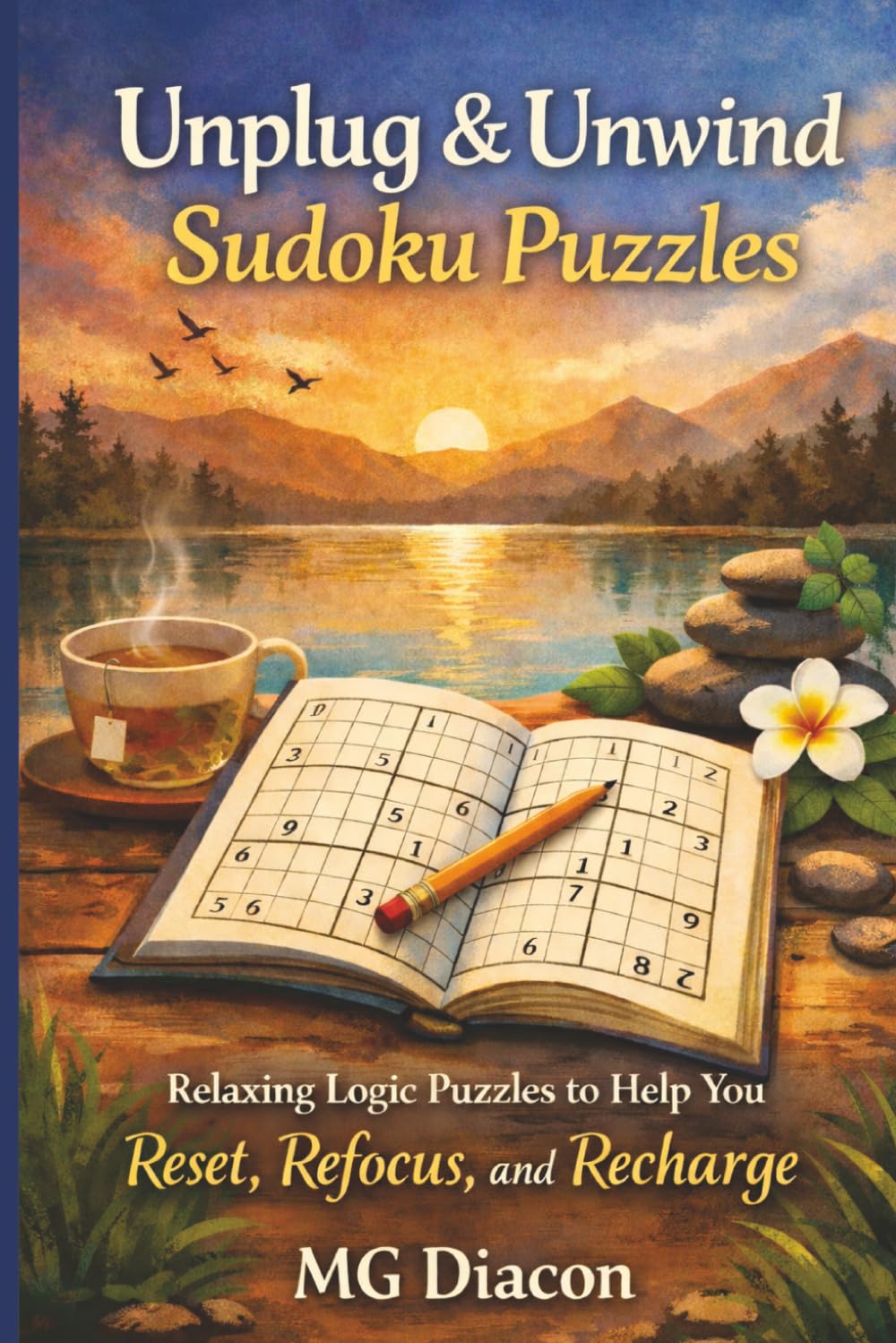 Unplug and Unwind Sudoku Puzzles for Adults and Seniors: Relaxing Logic Puzzles to Help You Reset, Refocus, and Recharge (Relax Your Mind)