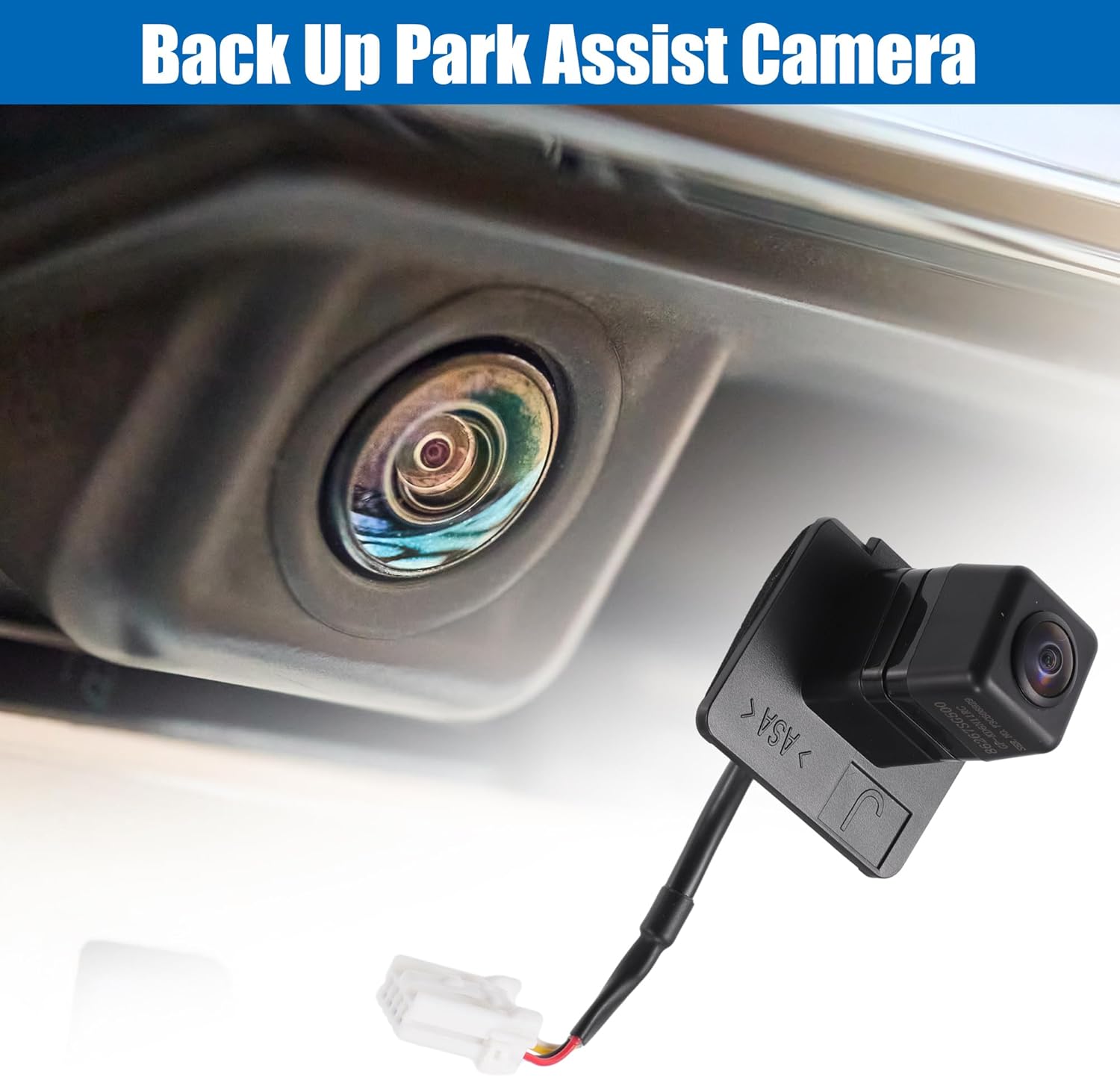 ACROPIX Car Rear View Back Up Camera Wide Angle Park Assist Reverse Camera Fit for Subaru Forester 2017 2018 No.86267SG500 - Pack of 1