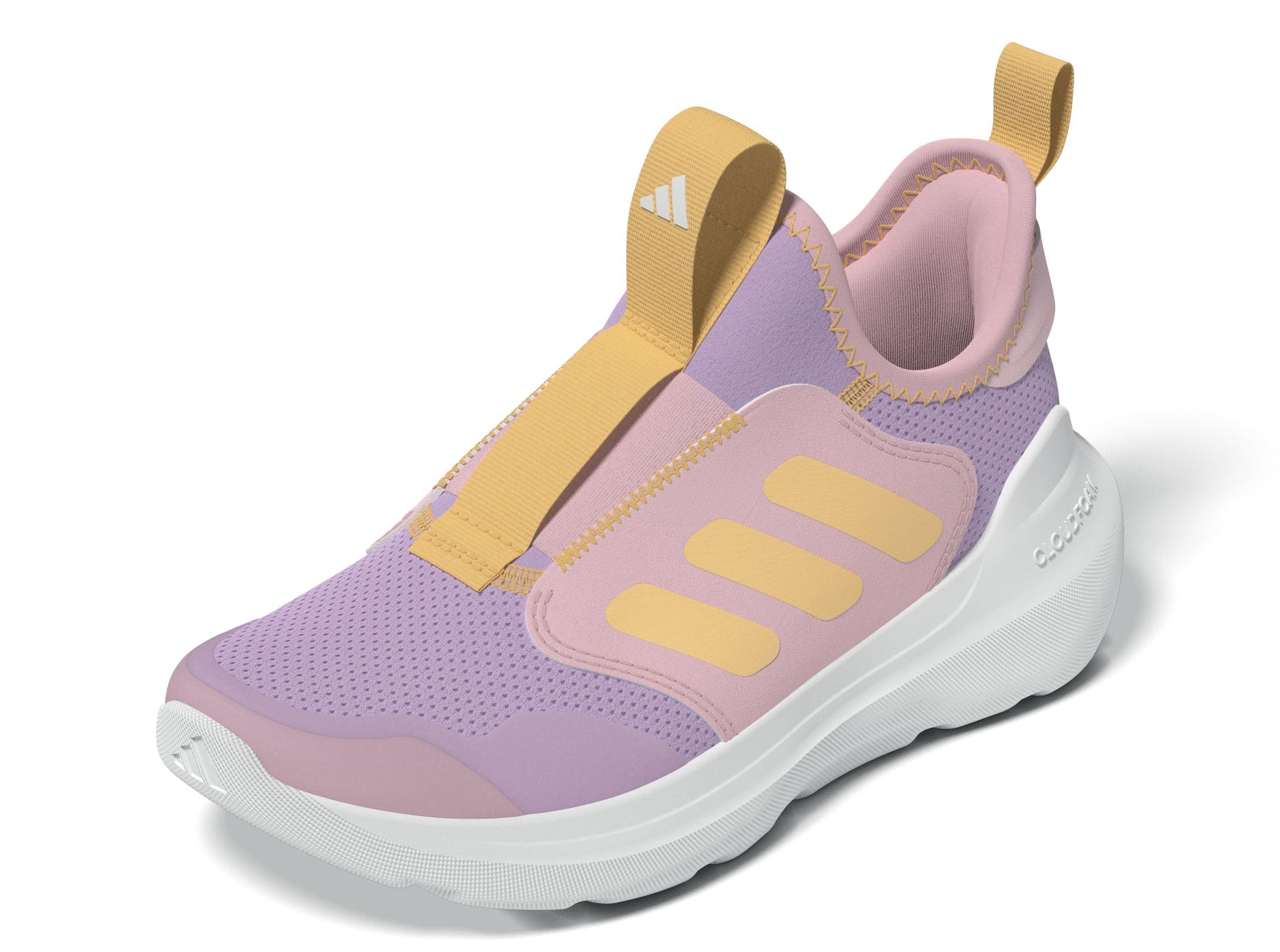 adidas Uniseks - dzieci TENSAUR COMFORT SHOES CHILDREN, bliss lilac/Ice Tangerine/clear pink, 29 EU