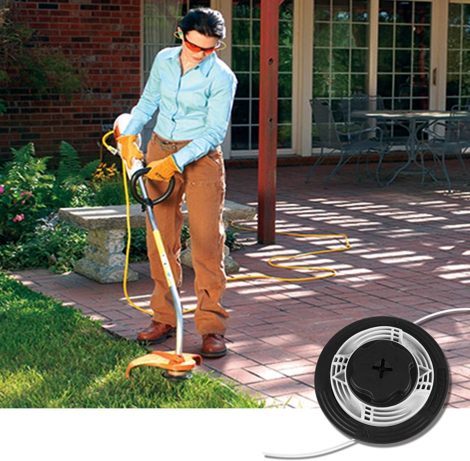 Tête De Débroussailleuse De Rechange C6-2 4006-710-2126 Pour Débroussailleuses Stihl FS38, FS40, FS45, FS46, FS50, FSE60, FSE71, FSE81 12 Tête De Débroussailleuse De Rechange C6-2 4006-710-2126 Pour Débroussailleuses Stihl FS38, FS40, FS45, FS46, FS50, FSE60, FSE71, FSE81 -Jardin Doux Soldes Magasin