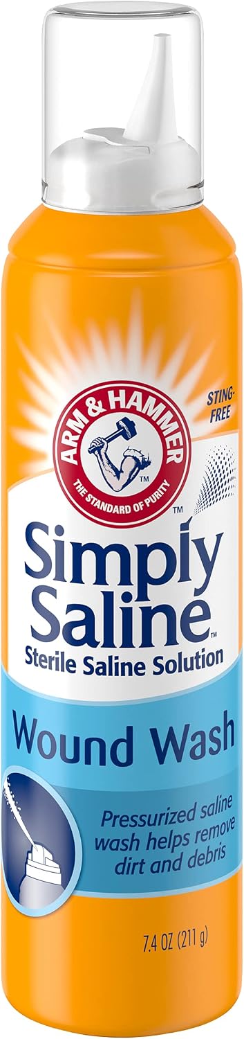 Simply Saline - Wound Wash - 7.1 Oz. Pump Spray can - 1Each - MCK