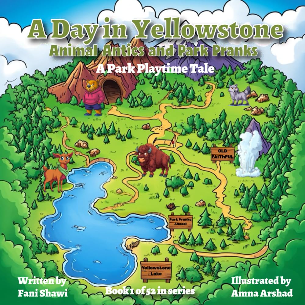 A Day in Yellowstone.: Animal Antics and Park Pranks ("Park Playtime Tales")