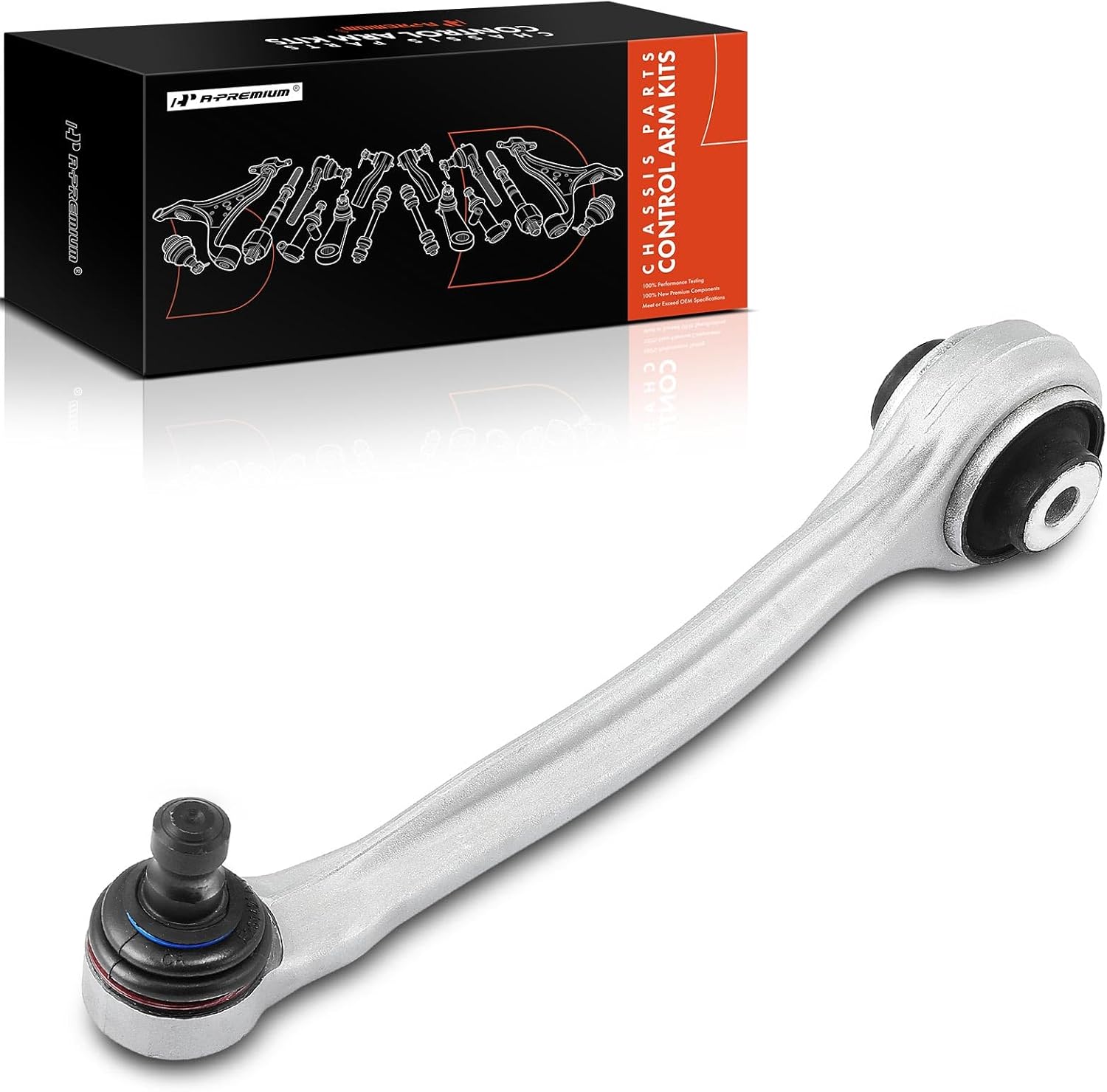 A-Premium Front Right Rearward Upper Control Arm, with Ball Joint & Bushing, Compatible with Audi A4 (allroad/Quattro) 17-19, A5 Quattro 17-22, A5 Sportback 18-22, RS5 18-19, S4 18-19, S5 (Sportback)