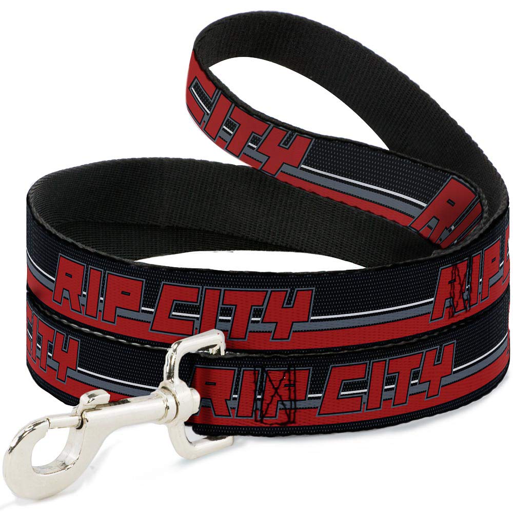Laisse pour chien large Rip City en maille rembourrée anti-traction