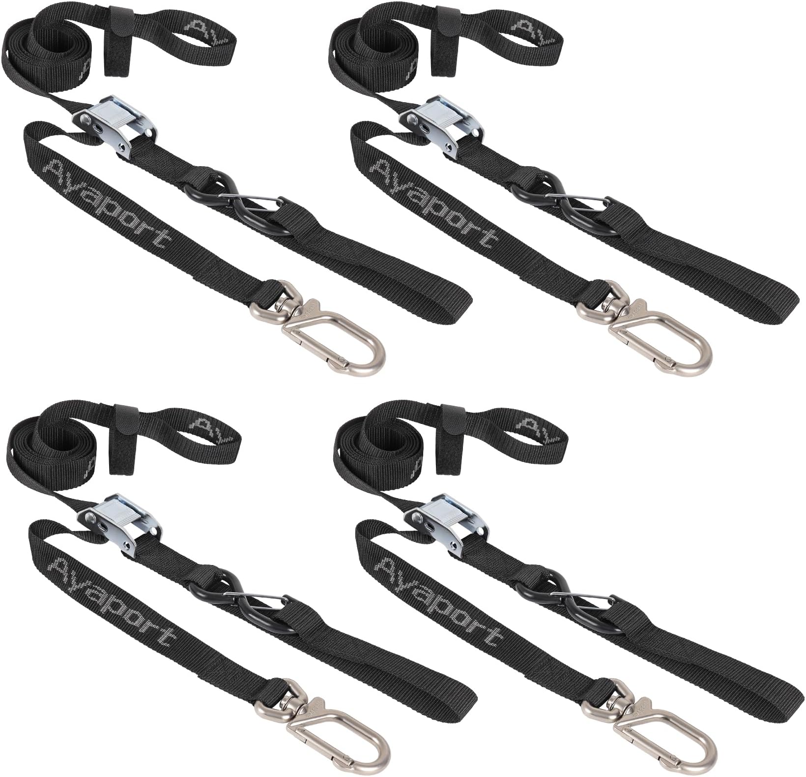 Pro Taper 1.5" Tie Downs (Black) Automotive