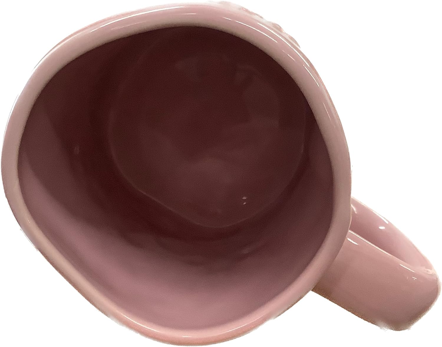 Rae Dunn Mother's Day Coffee Mug - Speckled Blush Pink with Embossed Daisy - 'Home Is Where Your Mom Is'