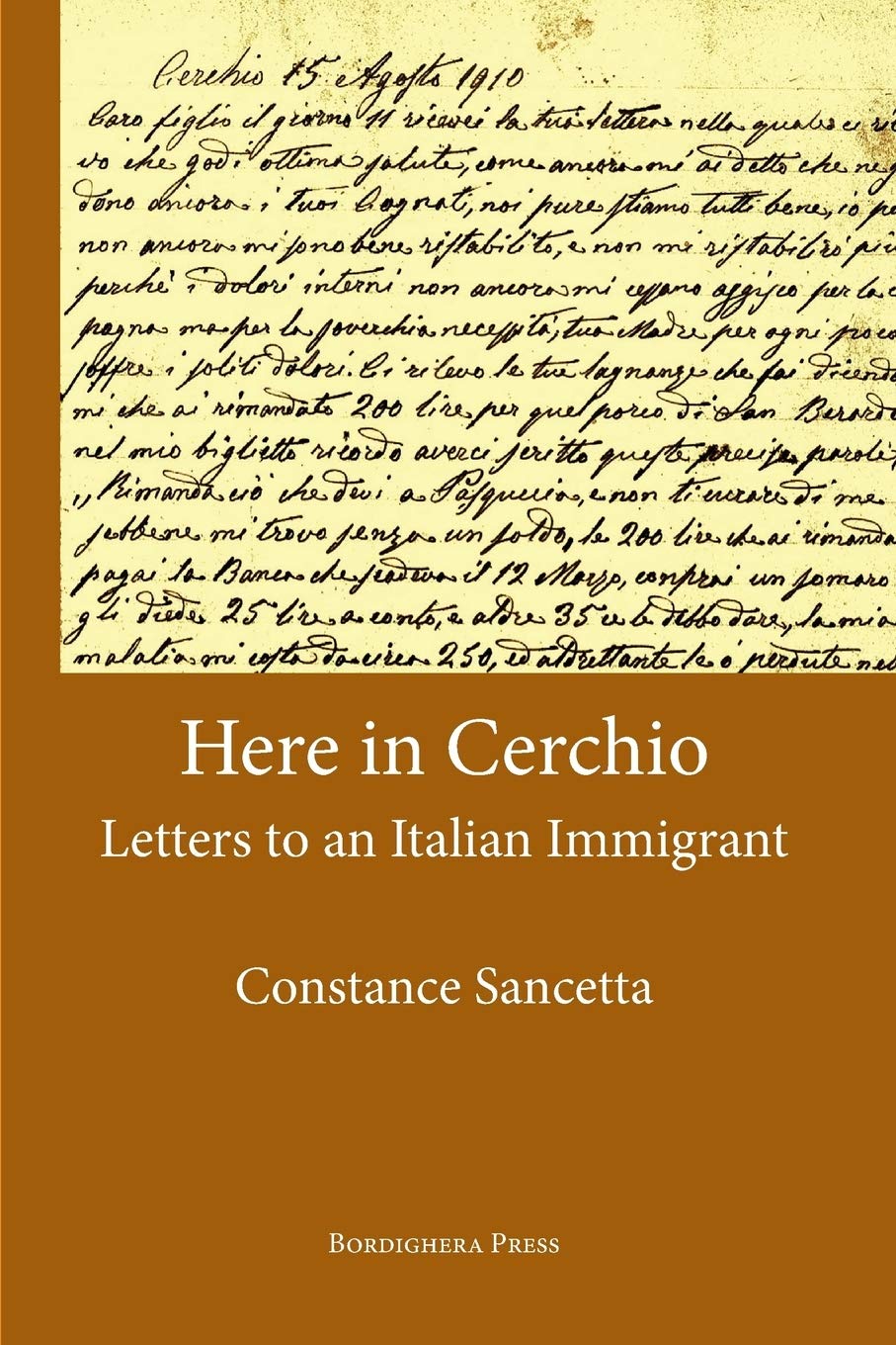 Here in Cerchio: Letters to an Italian Immigrant (Via Folios, 93)