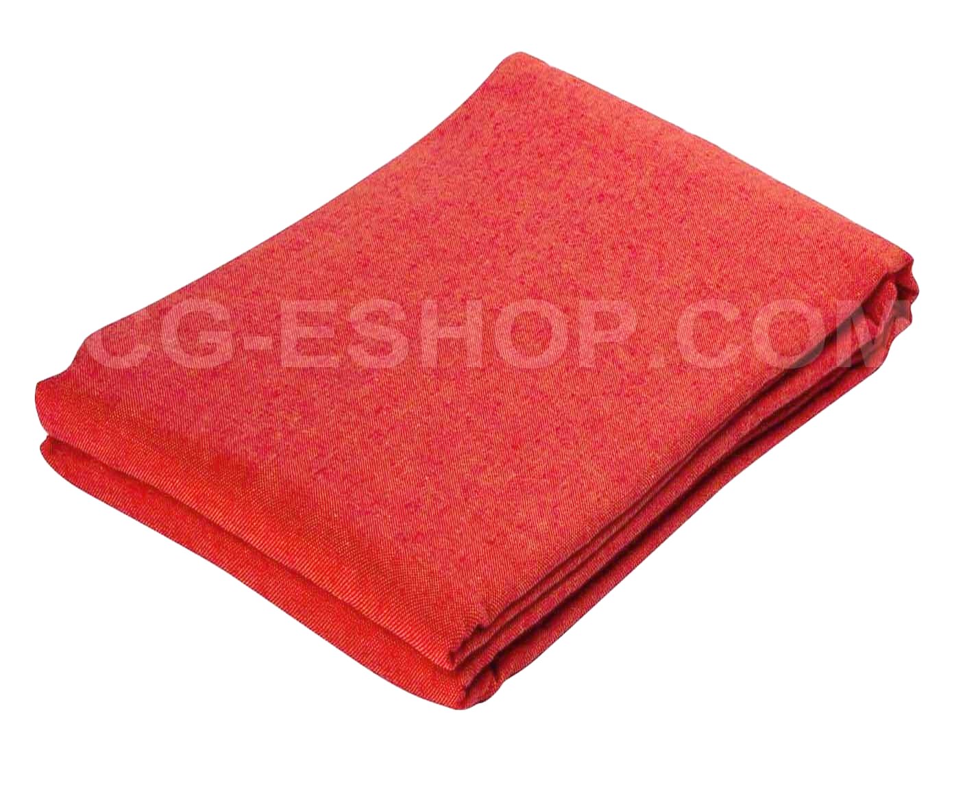 COPRITUTTO COTONE pesante tinta unita telo arredo cm 260x260 ROSSO
