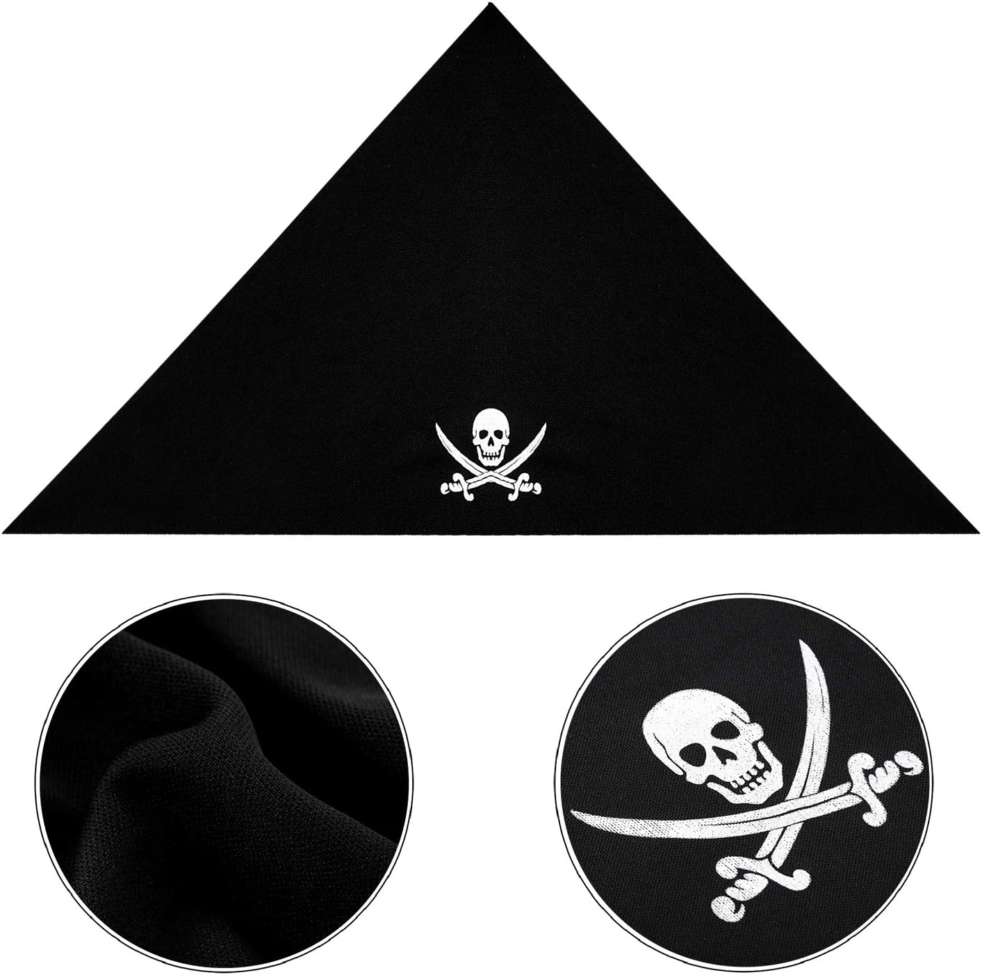Kalóz bandana csomag teljes nézet