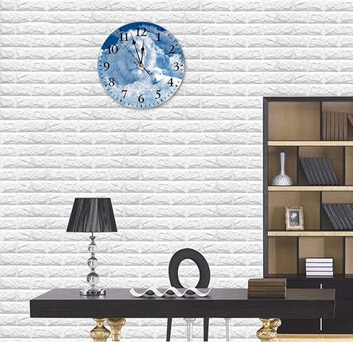 Miniatura 2 de Reloj de pared de PVC a la moda, Jesucristo, Dios, Espíritu Santo, Biblia, Evangelio, León, silencioso, sin tictac, reloj de pared redondo, reloj