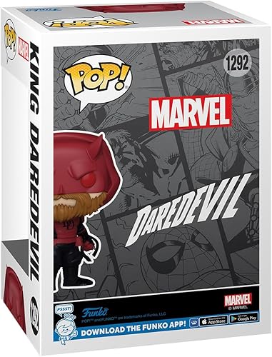Miniatura 3 de Pop! Marvel King Daredevil Previews - Figura de vinilo exclusiva