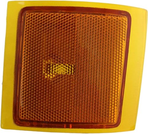 I-Match Auto Parts | Front Lower Right Passenger Side Marker Parking Light Lens Bumper Reflector | For 1994-2000 Chevrolet (Fullsize C/K - Suburban -Tahoe) | 5977738 Gm2551144 #TOP30