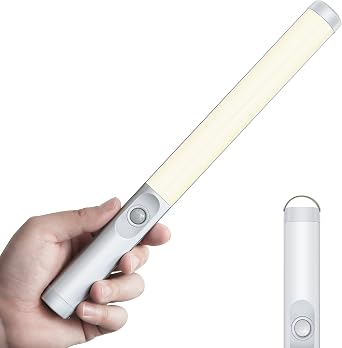 Motion Sensor Light Indoor Night Light Led Motion Sensor Cabinet Light Closet Light Magnetic Hangable Handheld 30 Led 2500mAh Light for Hallway Garage Closet Toliet Bedroom Wall Staircase etc