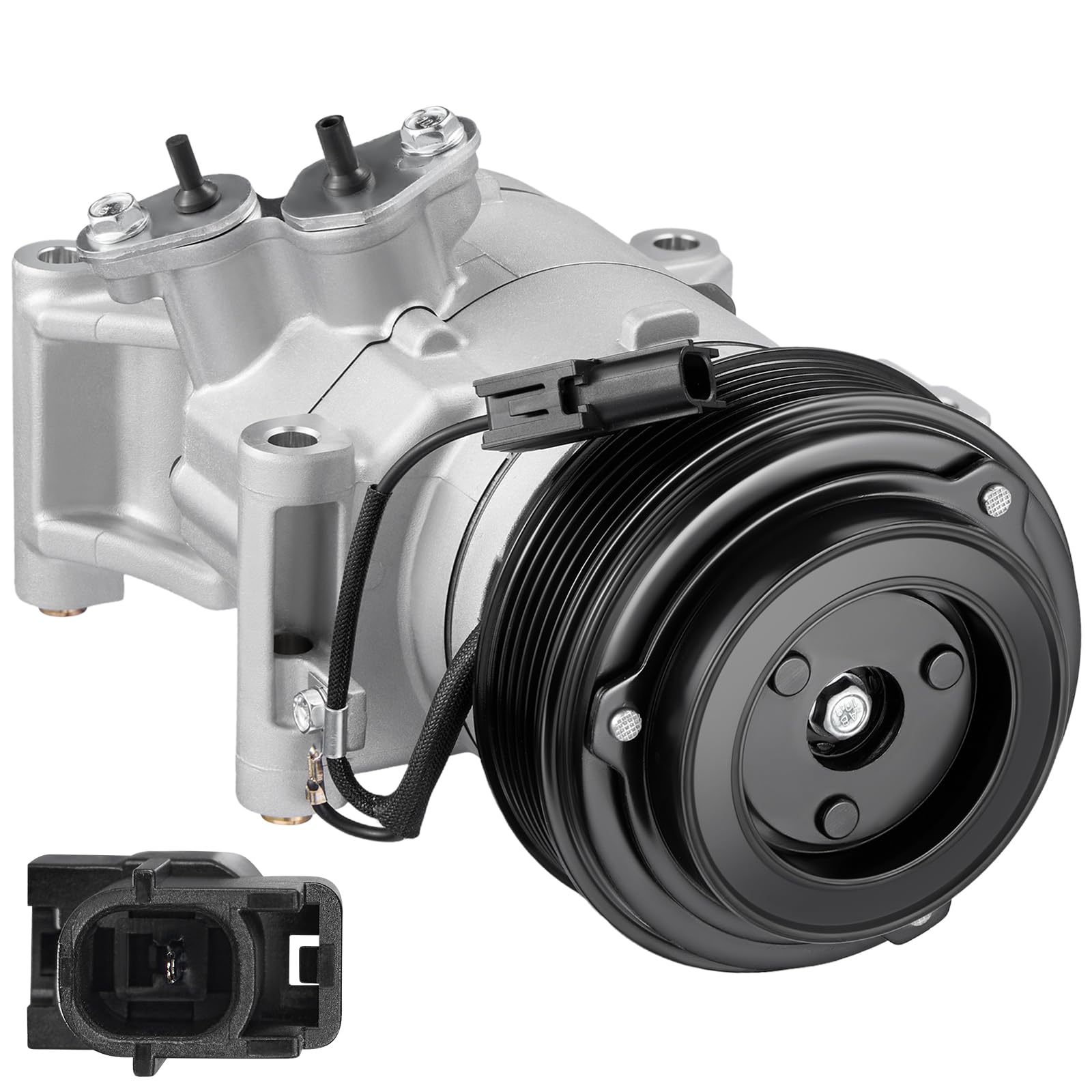 BDFHYK 198384 Air Conditioning A/C Compressor with Clutch Compatible with Mazda CX-5 2013-2016, CX-5 2014-2020, 3 2014-2018, 3 Sport 2014-2018, L4 2.0L 2.5L