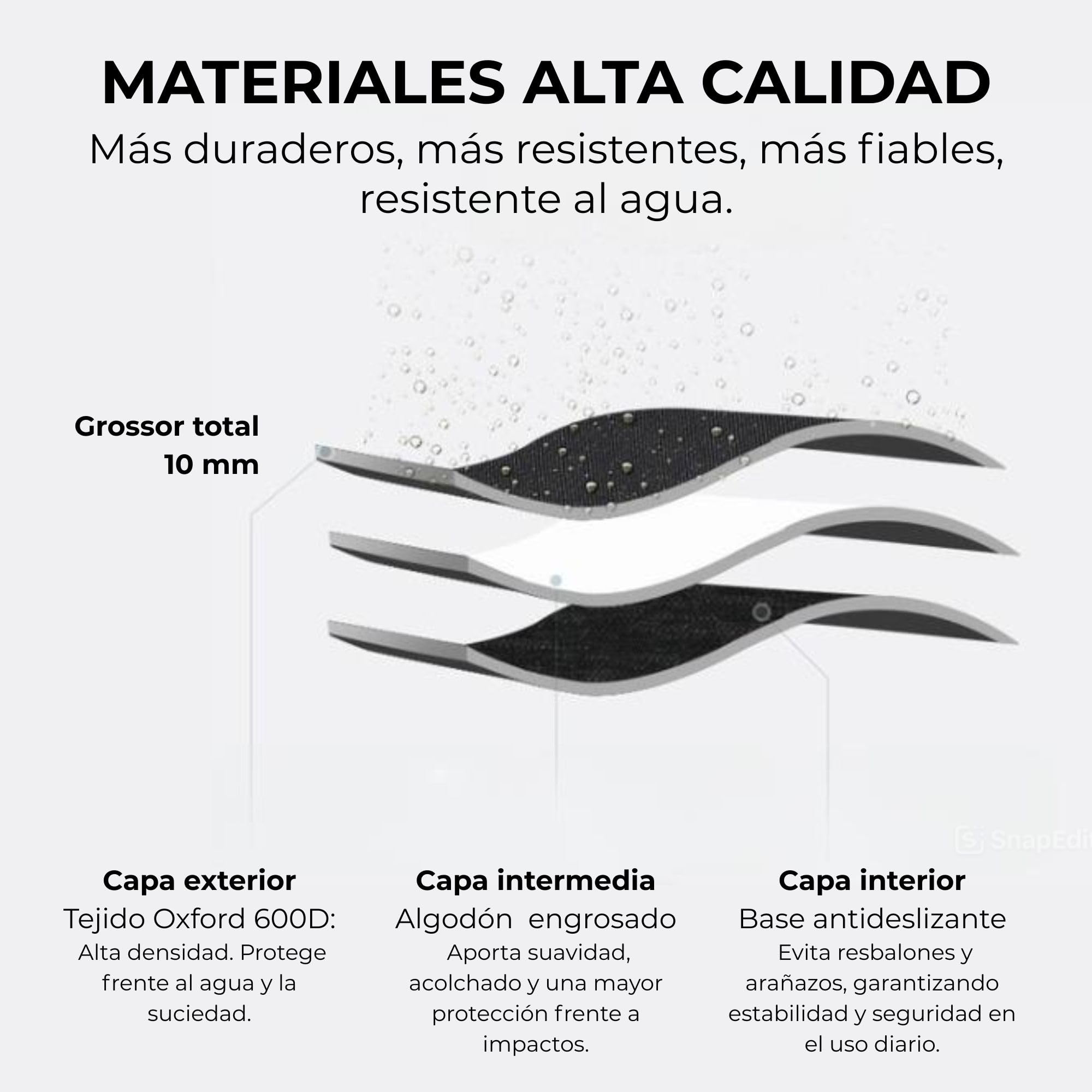 Funda Guitarra española, o acústica – Kit Completo con paño y 3 púas – Protección Acolchada, Ligera y Resistente – Ideal para Empezar cuidando tu Guitarra (Funda de Guitarra Universal, 1)