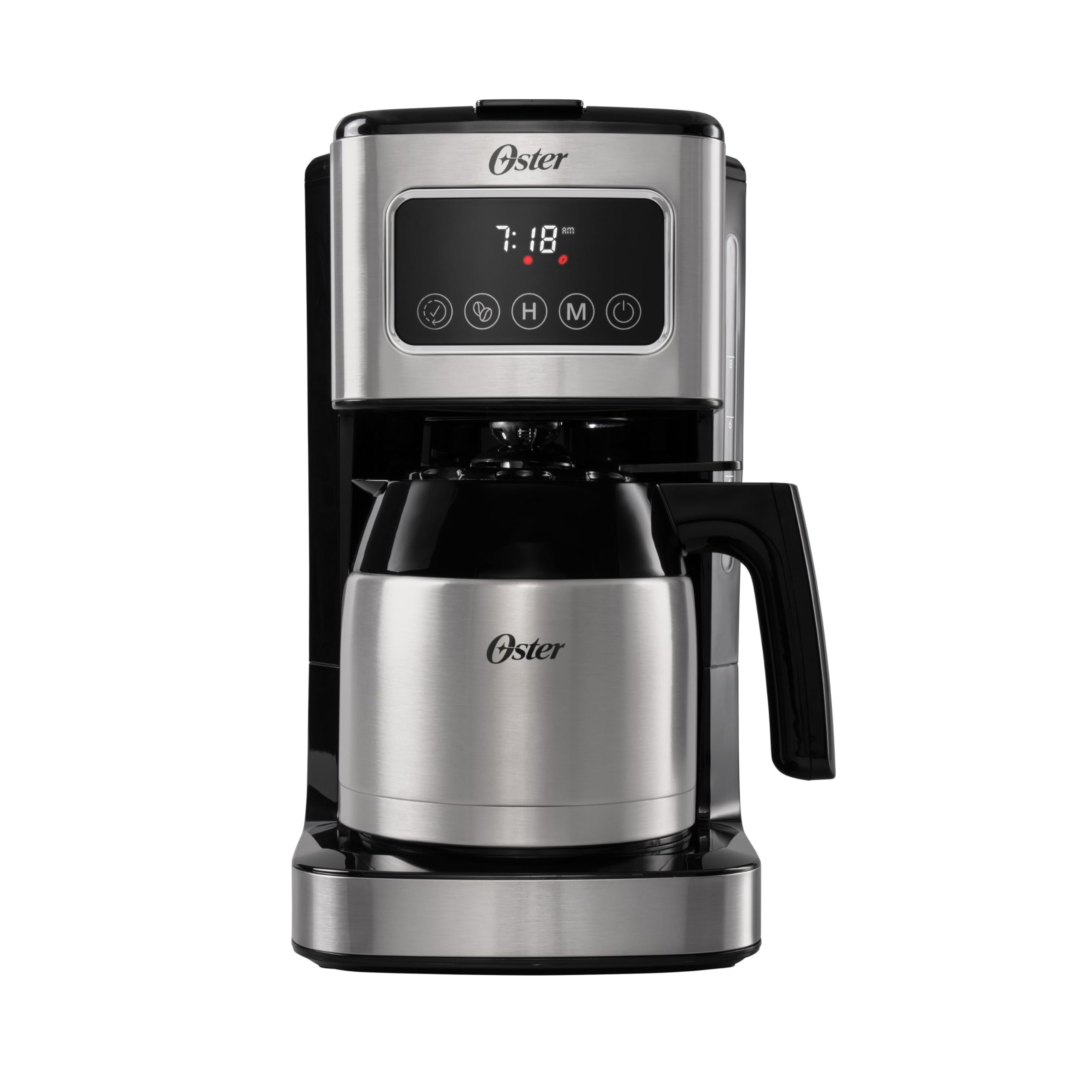 Oster Cafetera de Goteo Programable Capacidad 8 Tazas — Pantalla Táctil LED