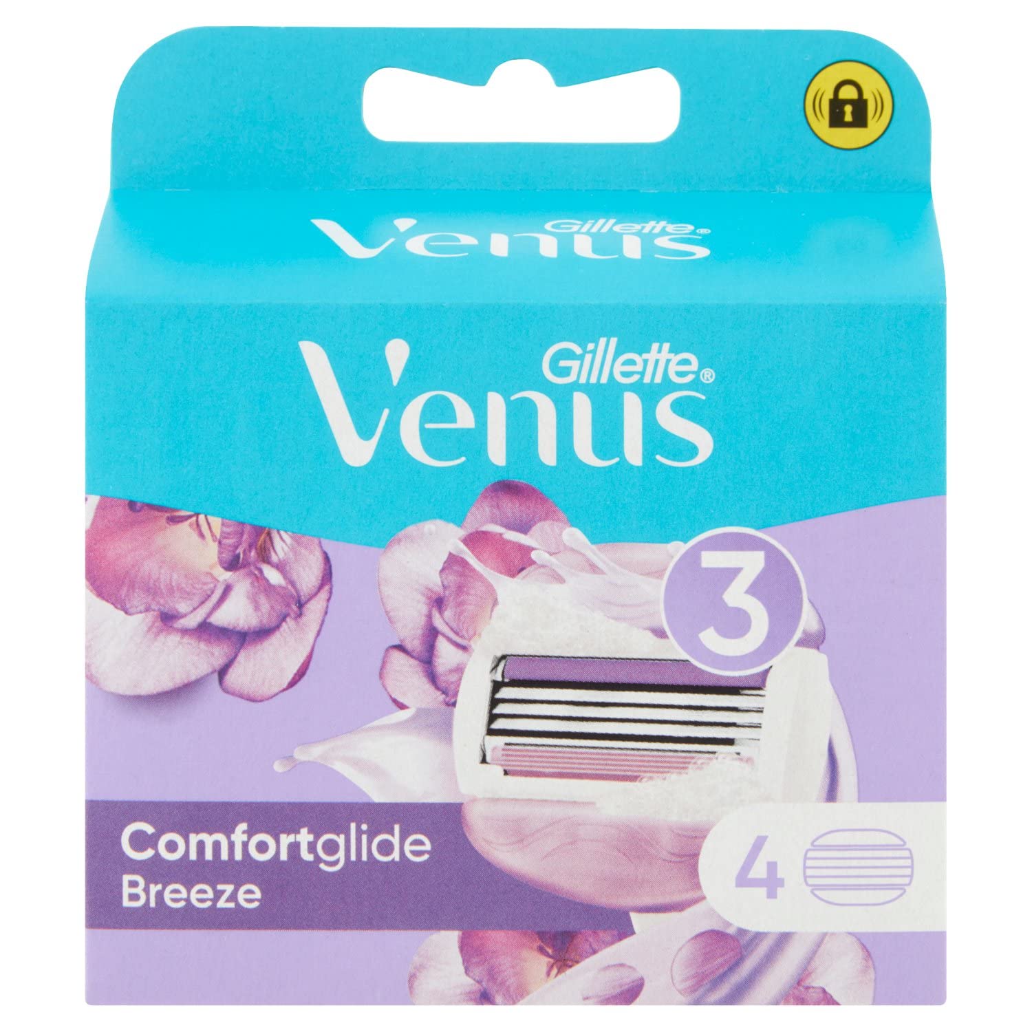 Gillette - Venus ComfortGlide Breeze Spare Razor Blades for Women - 4 Pieces