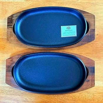 Amazon.co.jp: 南部鉄器 及源鋳造 OIGEN 南部盛栄堂 ステーキ皿 鉄板2