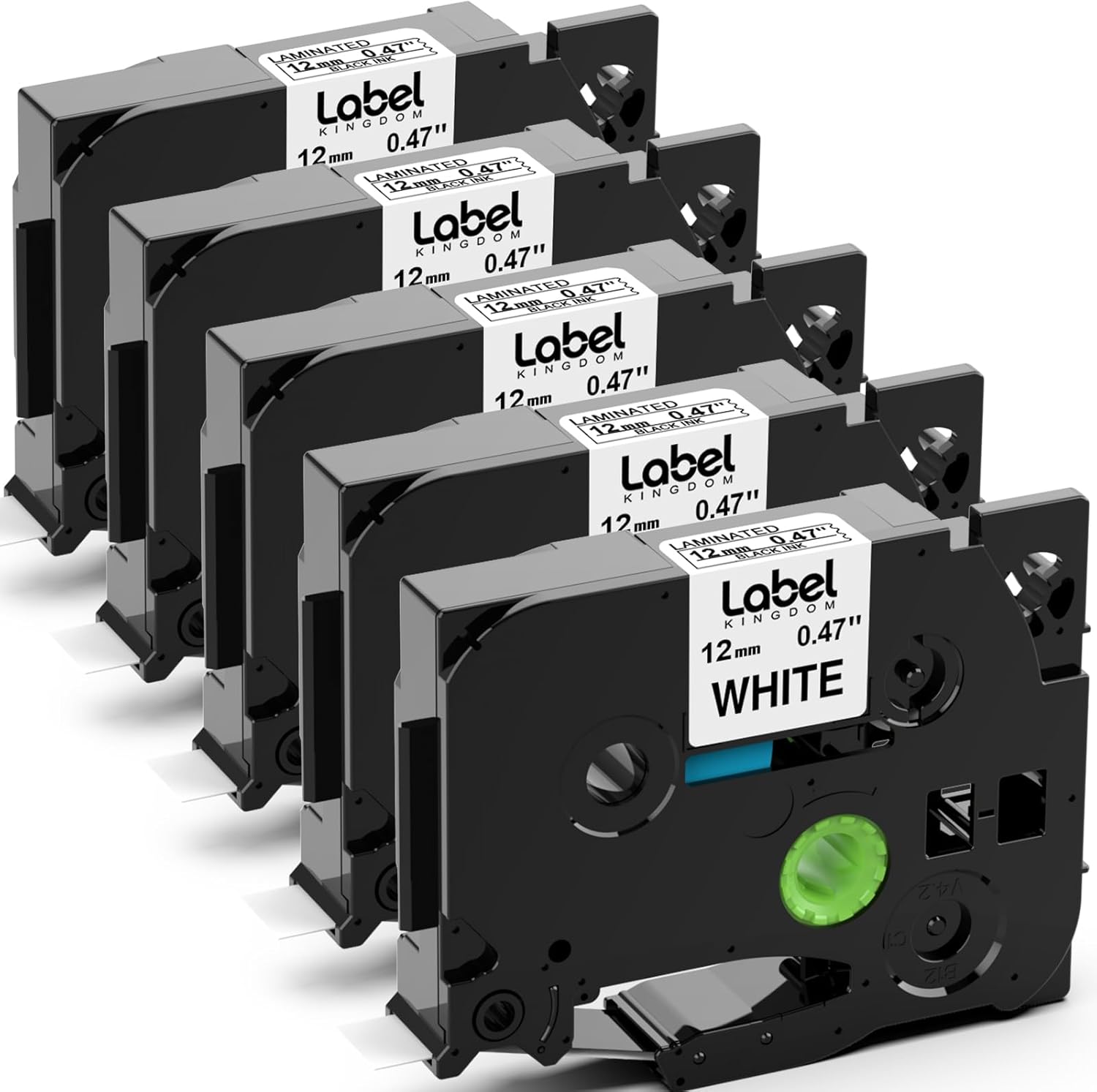 Label KINGDOM Compatible Labels Replacement for Brother P Touch Label