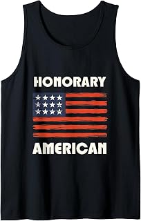 Honorary American Patriotic Exchange Student USA Tank Top