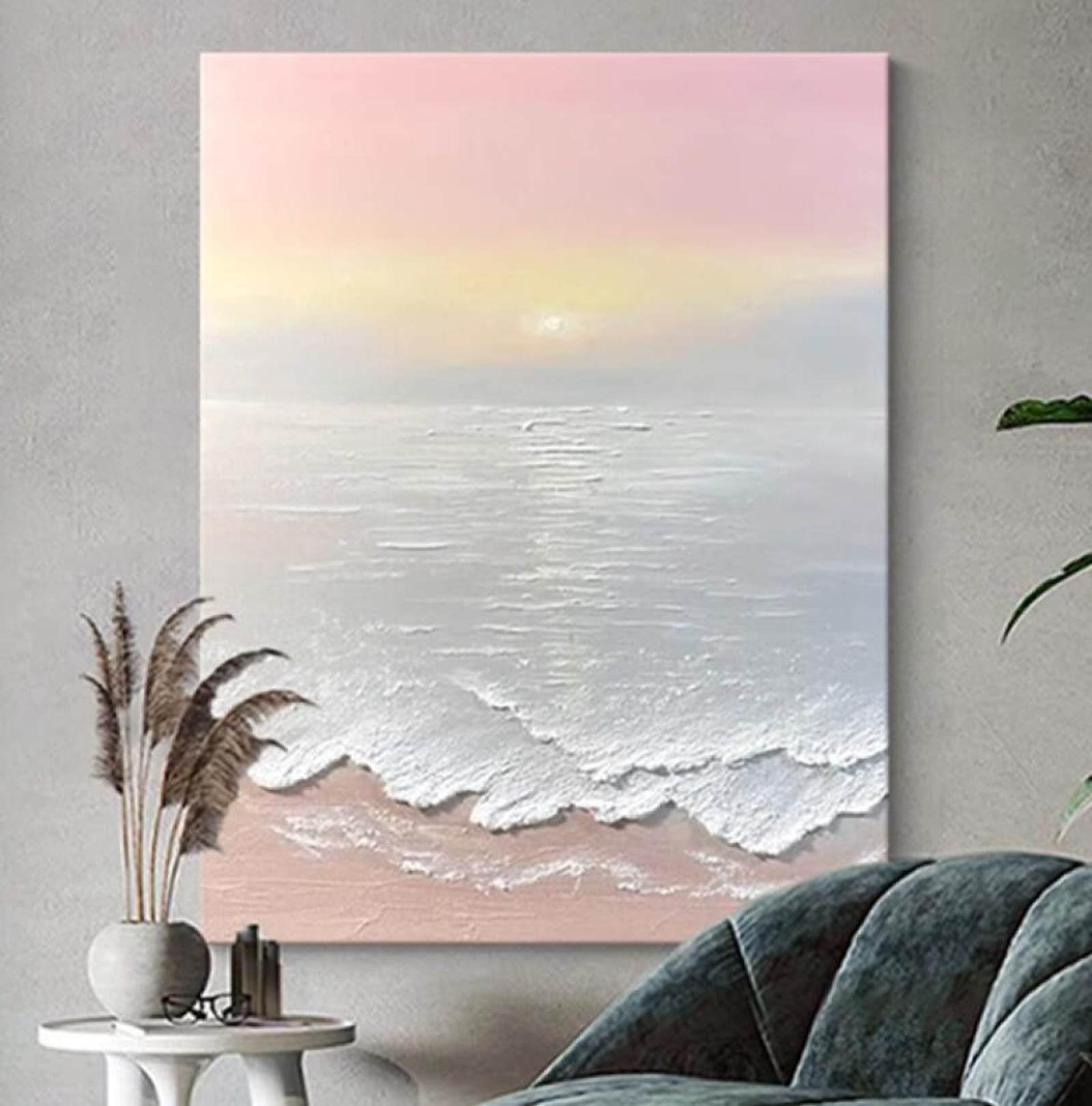 Peintures à l'huile sur toile pour sublimer un mur blanc vide