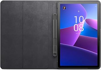 Lenovo - M10 Plus 3rd Gen Folio Case US - 10-inch - Convertible Folio Stand - Built-in Pen Pouch - Sleep/Wake Function - Grey Pen Sold Separately