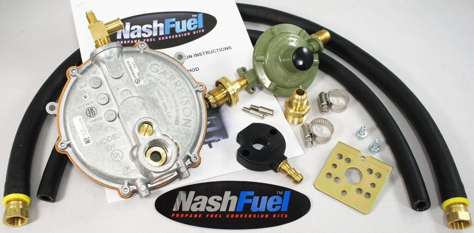 NashFuel EU3000IS Tri-Fuel Conversion Kit for Generators, Stainless Steel, 1/4-20 Bolt, One Size, Emergency Backup Power