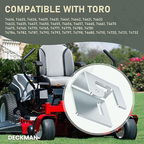 Miniatura 5 de 131-4138 Soporte para cubierta derecha compatible con Toro Exmark E-Series Quest, Quest, S-Series Quest reemplaza al modelo 108-0010, 108-7332,