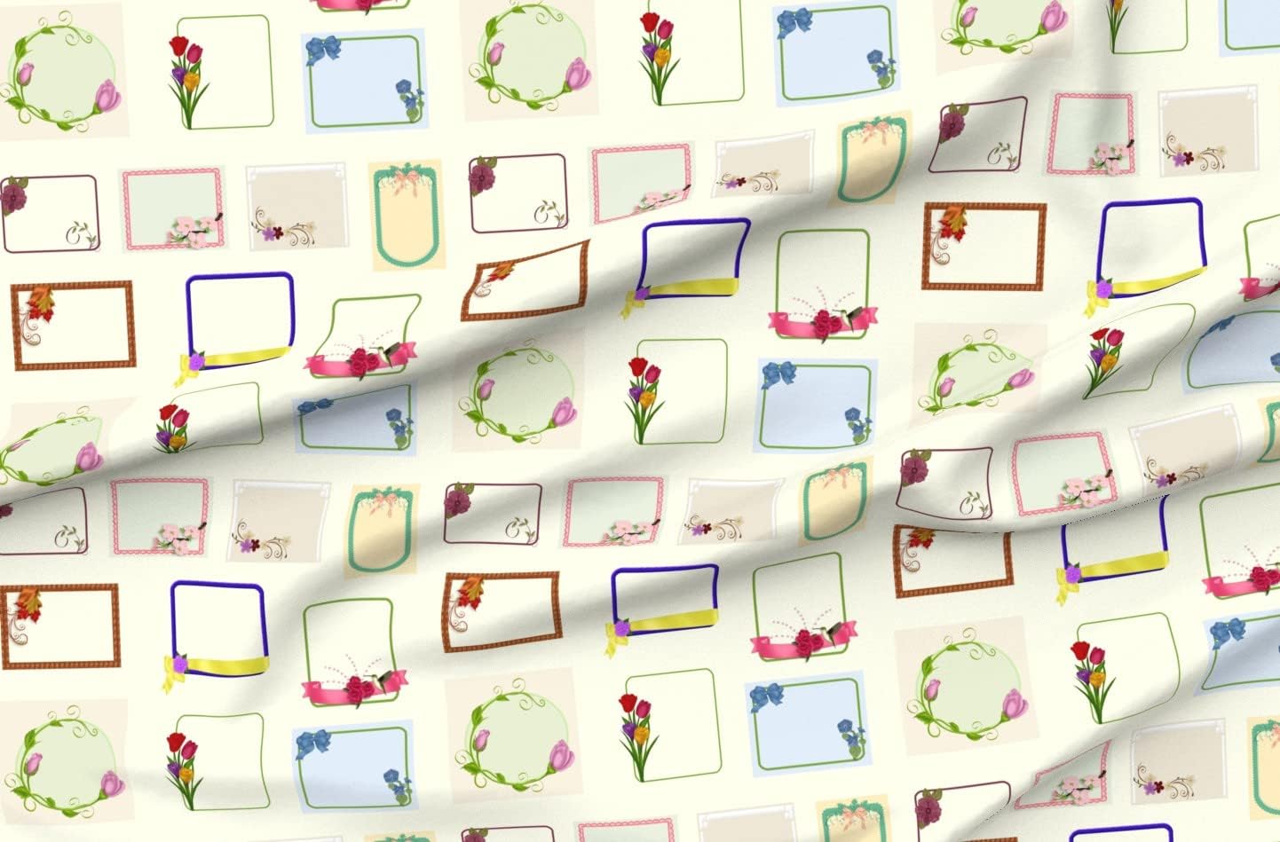 Spoonflower Fabric - Quilt Printed on Organic Cotton Sateen Fabric by The Yard - Sewing Quilting Apparel Home Decor