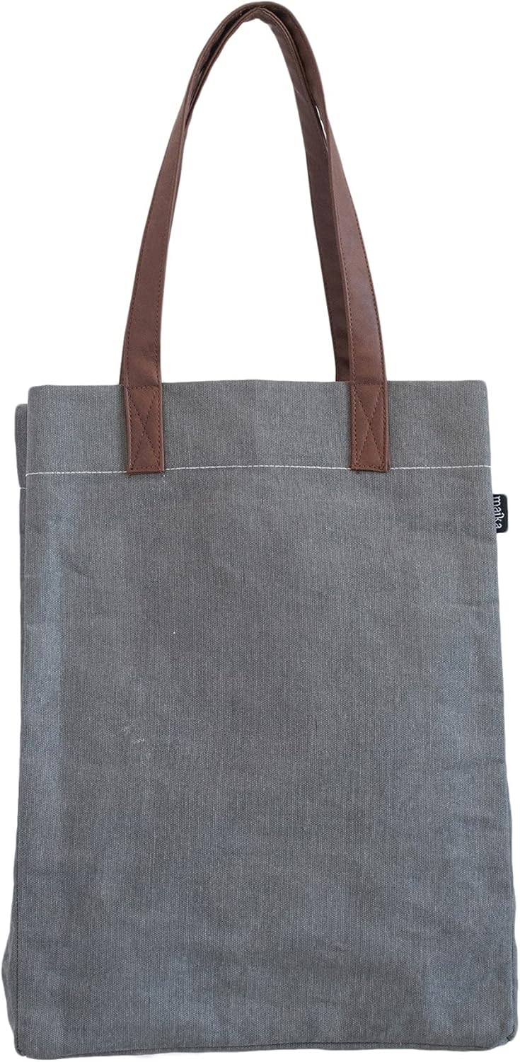 MAIKA Recycled Canvas Market Tote Bag