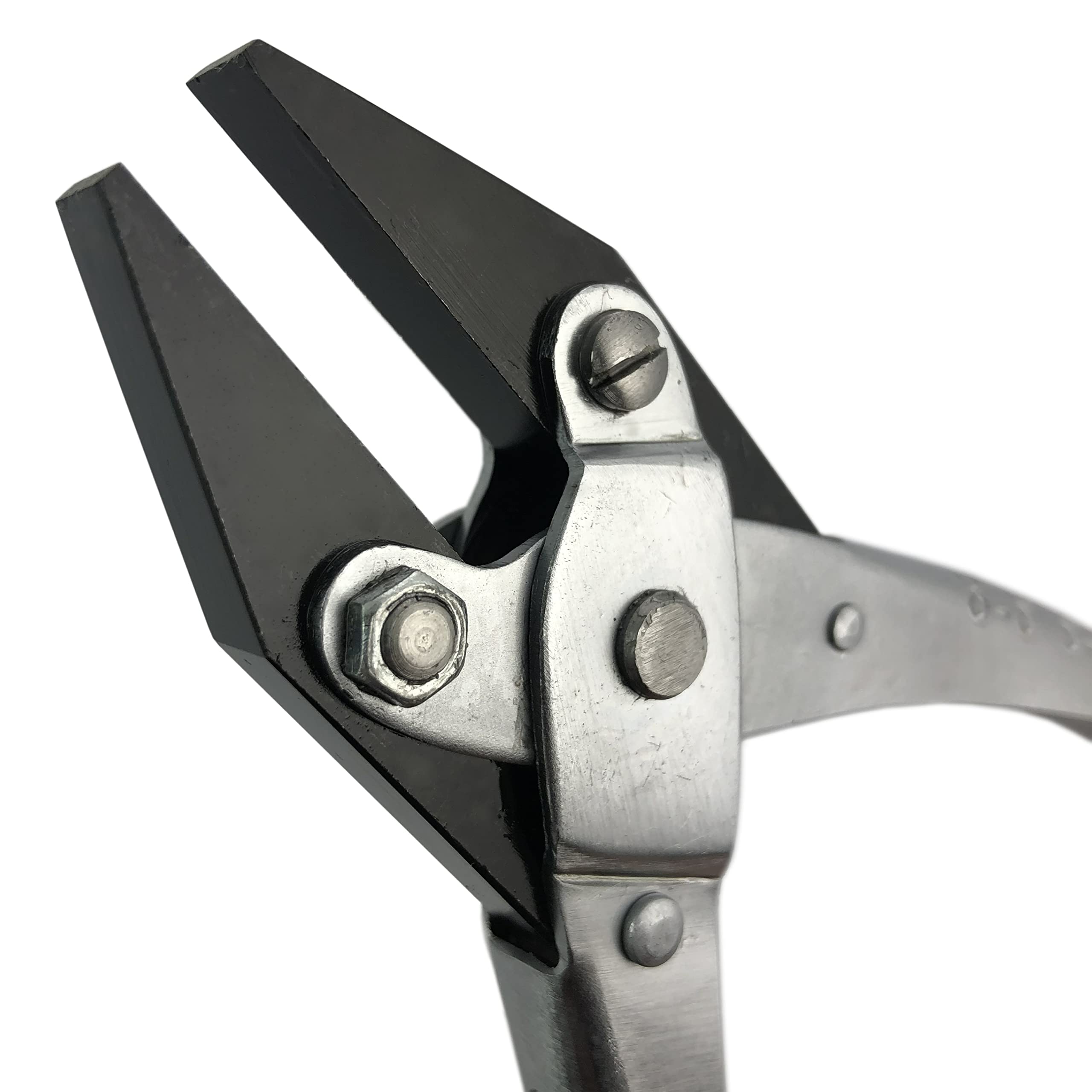 Jewellers Tools Black 140Mm Parallel Action Pliers : Jewellery Beading Design Tool Flat Nose (110)