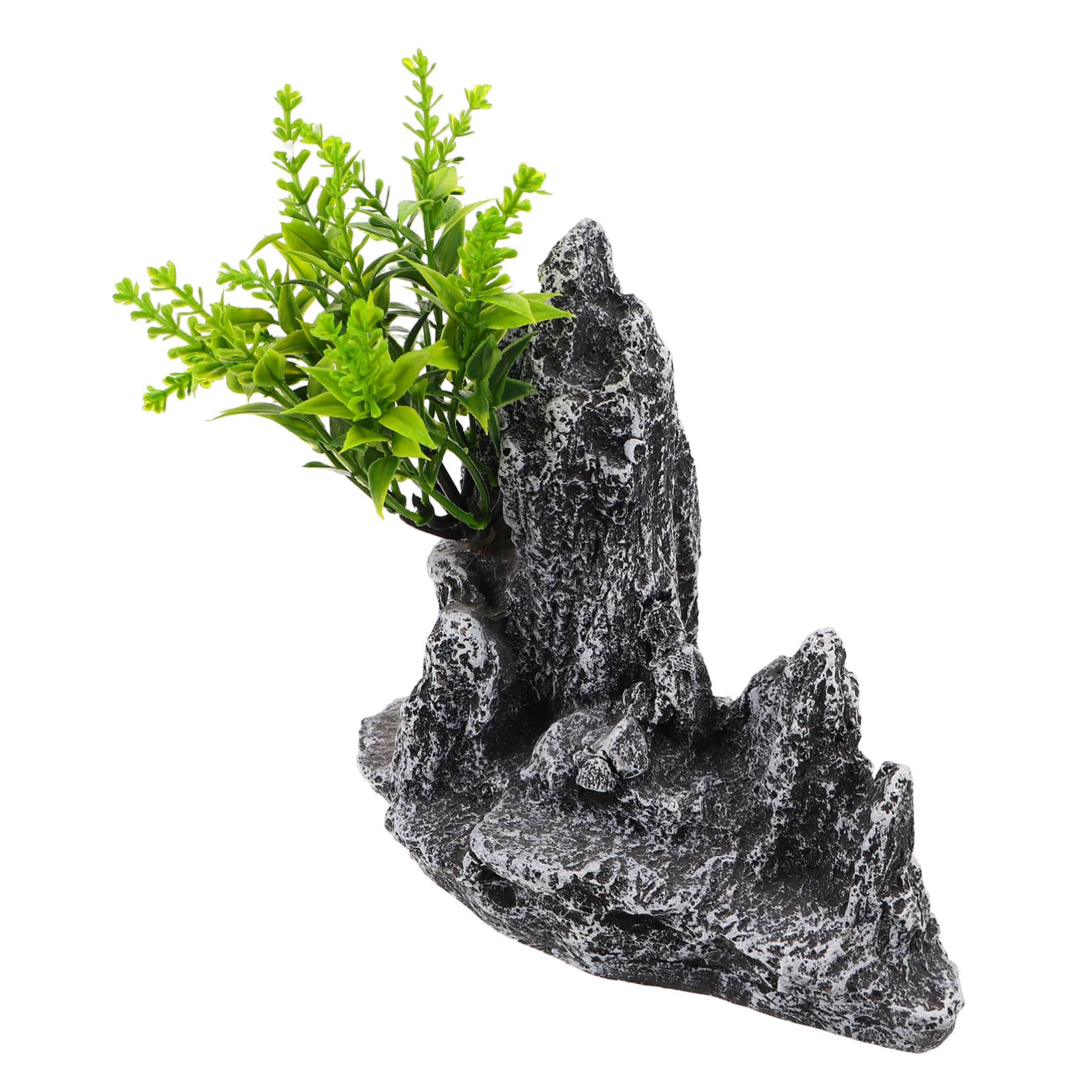 Ciieeo Sztuczna Skała Do Akwarium Mała Dekoracja Górska Odporna Uszkodzenia Do Aranżacji Pejzażu Wodnego i Ozdoby Bonsai Akwariach i Terrariach