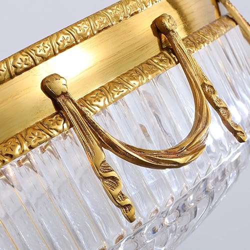 Miniatura 6 de Ceiling Light  European-Style Round Ceiling Lamp French-Style All-Copper Living Room Lamp Romantic and Warm Bedroom Lamp Villa Study Aisle Porch