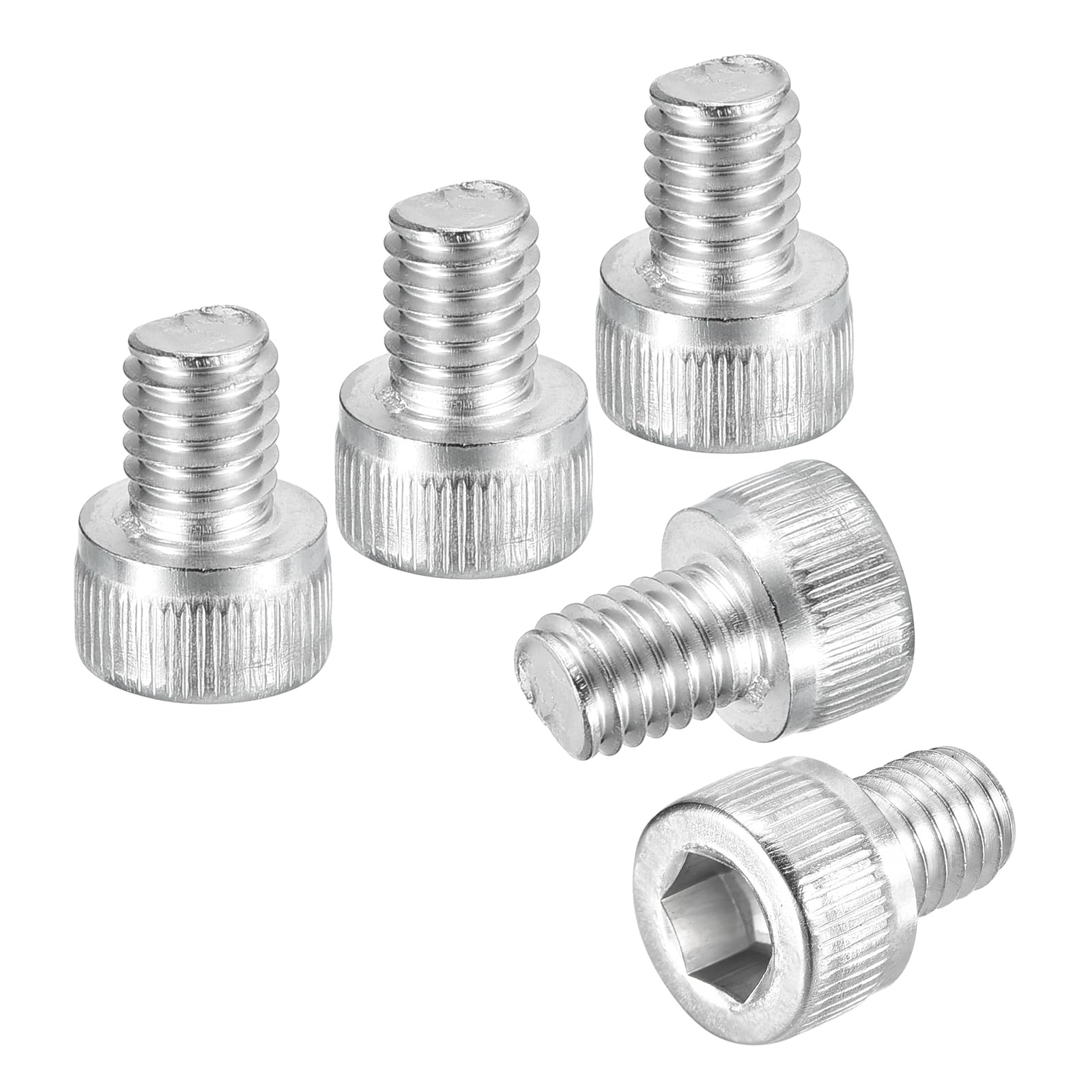 DTGN M6-1x8 Socket Head Cap Screws Bolts, 40Pack, Good for Road Bicycle Mountain Bike, Auto, Motorcycle