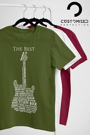 Guitar Legends 1959 American Standard T-Shirt - Men's Guitar T-Shirt - Rock Band Concert Tee