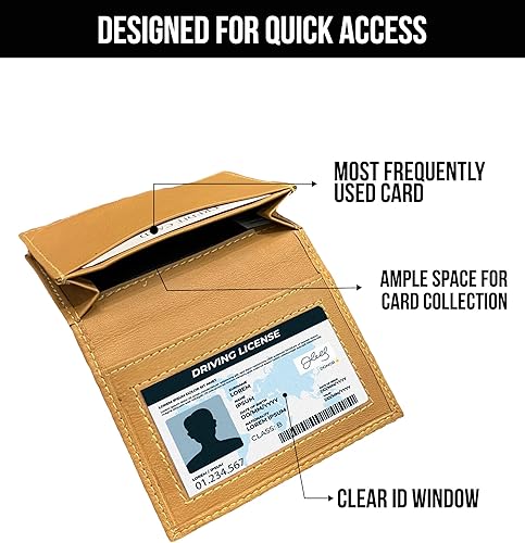 Miniatura 2 de Cartera de cuero 100% auténtico.., Marrón, Cartera de cuero