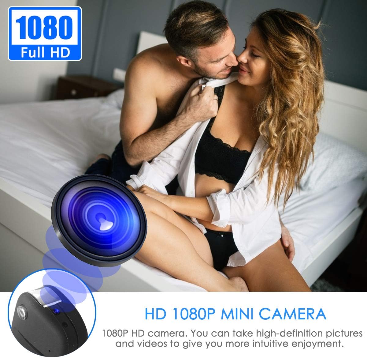 okk 32GB Portable Mini Keychain Video Camera, 2020 New Version 1080P HD Small Security DVR Camera with IR Night Vision and Long Battery Life Mini Recording Device for Indoor and Outdoor